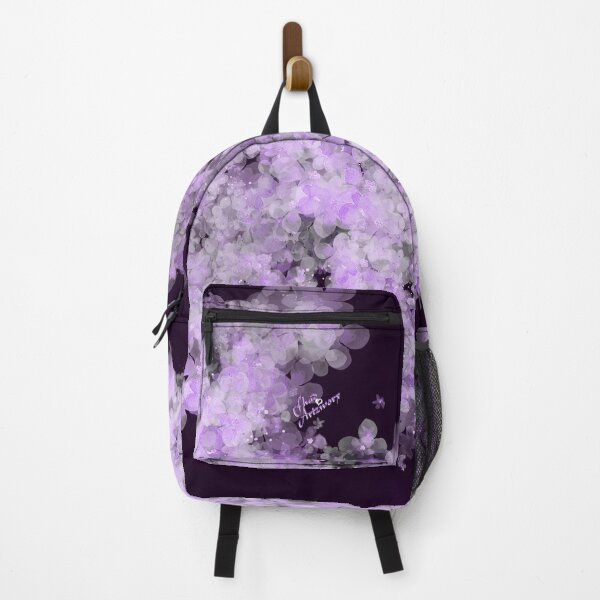 Item preview, Floral Flourish In Purple designed and sold by Fluid Artzworx.