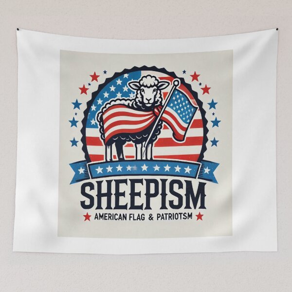 Item preview, Sheepism logo 47 designed and sold by Thpoar.