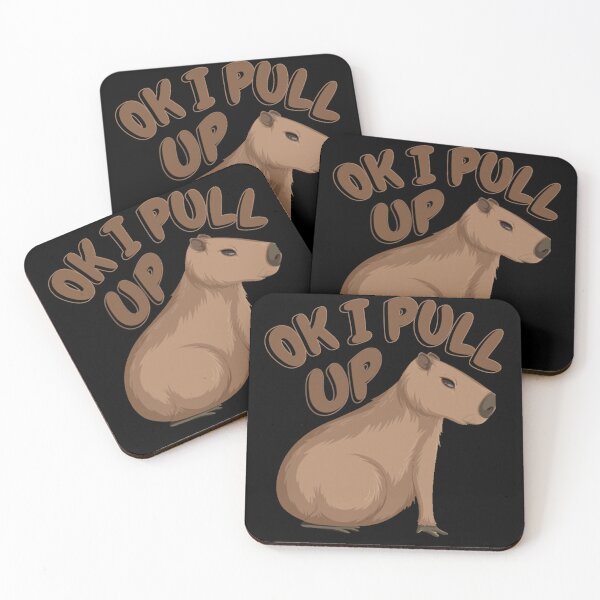 Item preview, Ok I Pull Up - Funny Capybara designed and sold by TinysKaden.