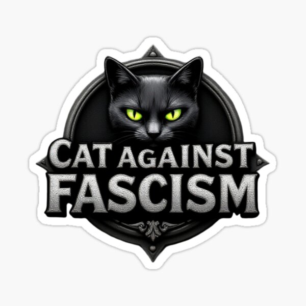 Artikel-Vorschau von Katzen gegen Faschismus | Antifaschistisch | Anti-Nazi, designt und verkauft von ABOUZAKARIAE.