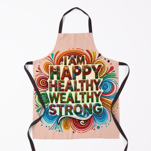 Item preview, I Am Happy Healthy Wealthy Strong designed and sold by maxmaj.