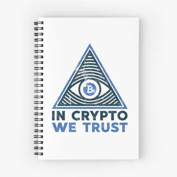 Item preview, In Crypto We Trust Cryptocurrency Traders Crypto Trading designed and sold by venomousvector.