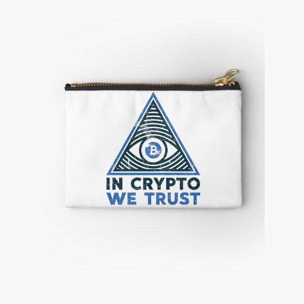 Item preview, In Crypto We Trust Cryptocurrency Traders Crypto Trading designed and sold by venomousvector.