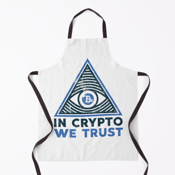 Item preview, In Crypto We Trust Cryptocurrency Traders Crypto Trading designed and sold by venomousvector.