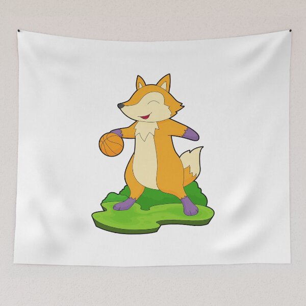 Item preview, Fox Basketball player Basketball designed and sold by Snabdesign84.