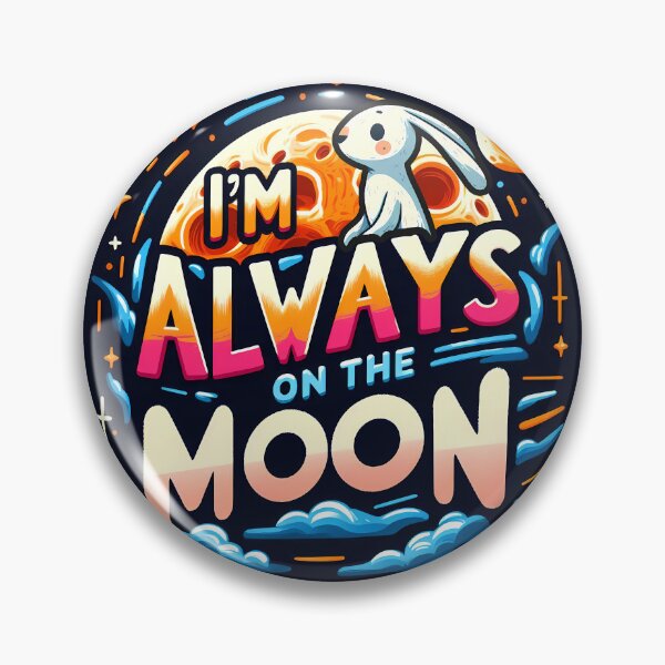 Artikelvorschau, Ich bin immer auf dem Mond entworfen und verkauft von maxmaj.