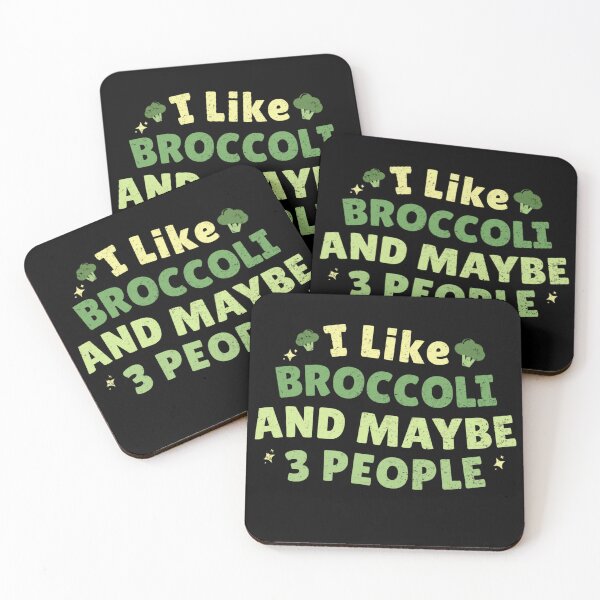 Item preview, I Like Broccoli And Maybe 3 People designed and sold by TinysKaden.