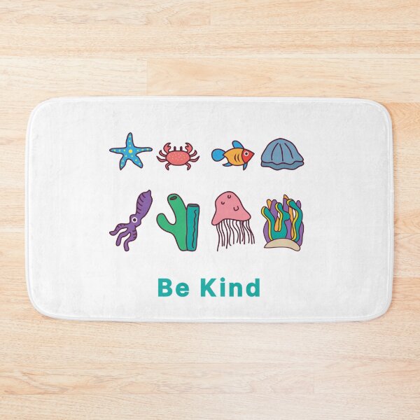 Item preview, Underwater Kindness: Cute Ocean Creatures Design, Be Kind with Sea Life Art designed and sold by Wildlife2021.