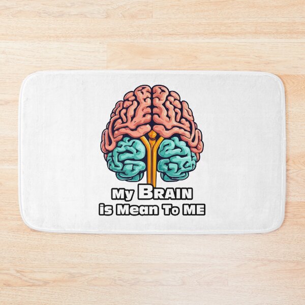 Item preview, My Brain is Mean To Me 1 designed and sold by Tom-Johnson.