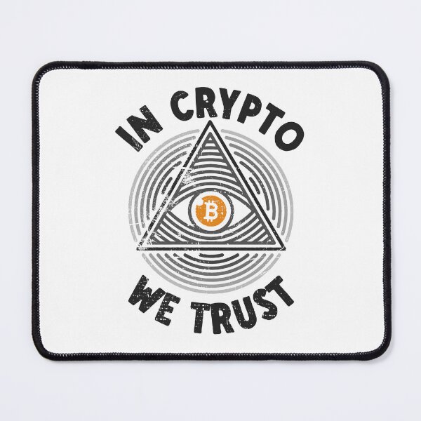 Item preview, BTC Trader Investor All Seeing Eye - In Crypto We Trust  designed and sold by venomousvector.
