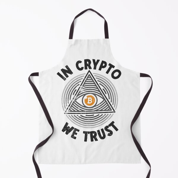 Item preview, BTC Trader Investor All Seeing Eye - In Crypto We Trust designed and sold by venomousvector.