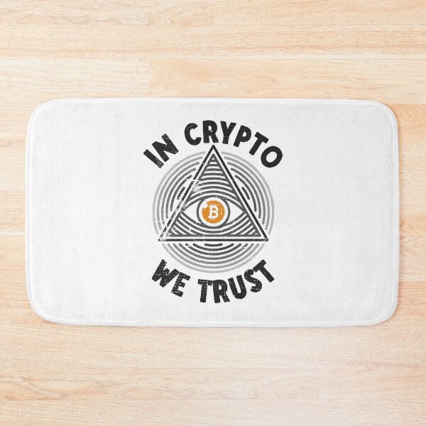 Item preview, BTC Trader Investor All Seeing Eye - In Crypto We Trust  designed and sold by venomousvector.
