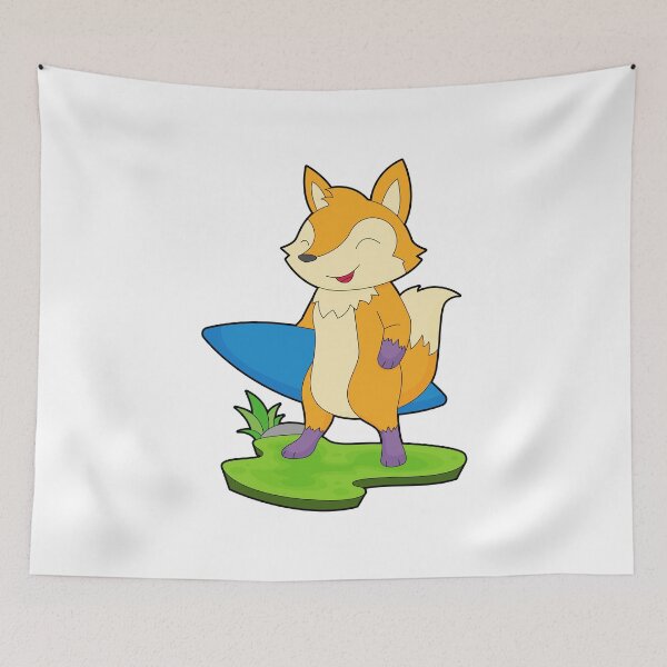 Item preview, Fox Surfer Surfboard designed and sold by Snabdesign84.