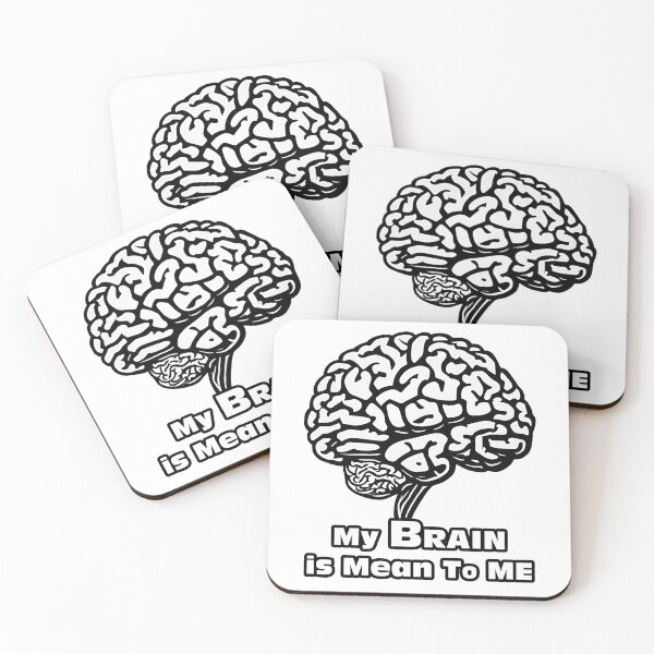 Item preview, My Brain is Mean To Me 2 designed and sold by Tom-Johnson.