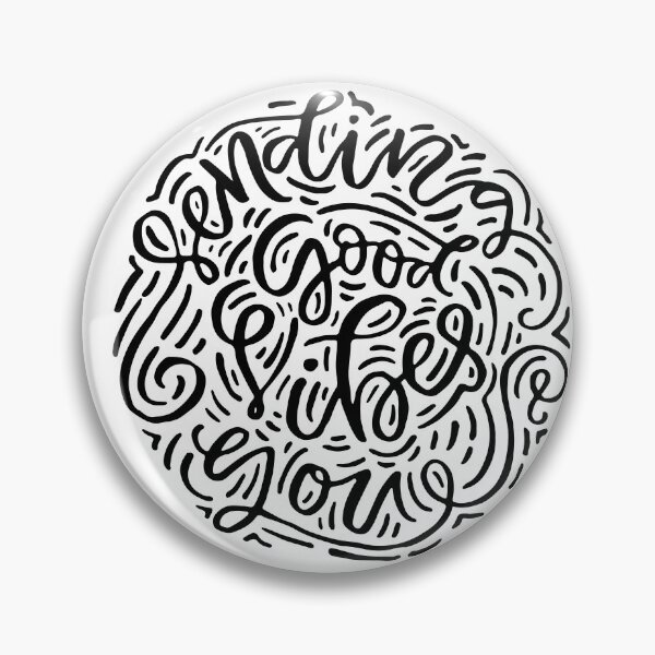Item preview, sending good vibes you designed and sold by FestivityFinds.