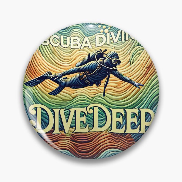 Item preview, Scuba Diving Dive Deep designed and sold by maxmaj.