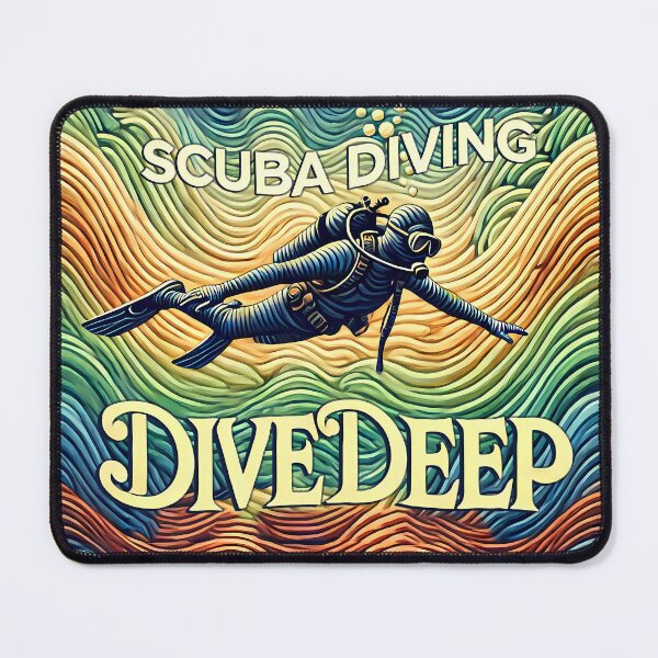 Item preview, Scuba Diving Dive Deep designed and sold by maxmaj.