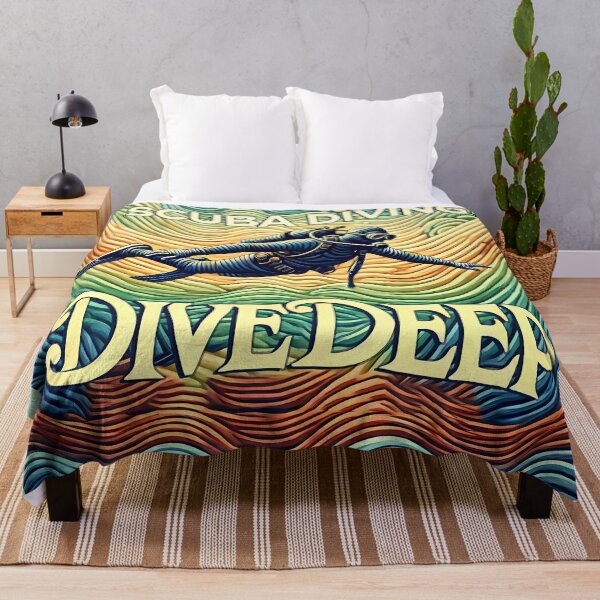 Item preview, Scuba Diving Dive Deep designed and sold by maxmaj.