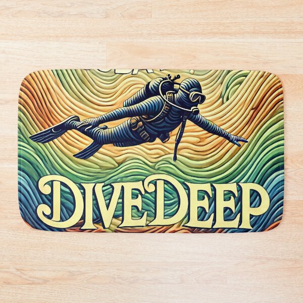 Item preview, Scuba Diving Dive Deep designed and sold by maxmaj.