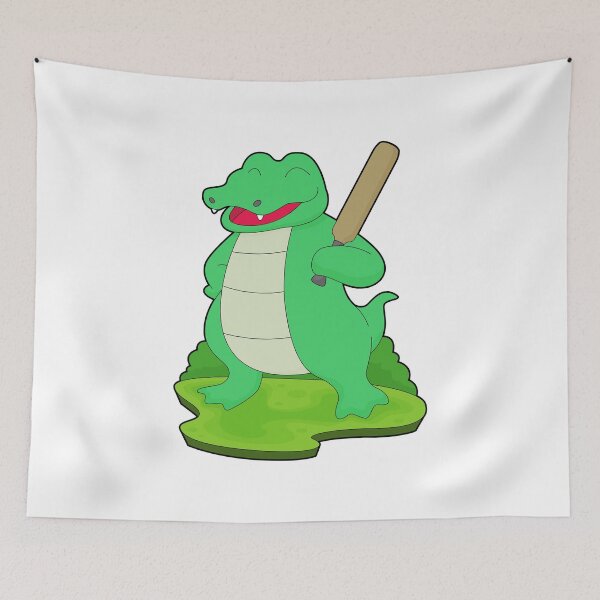 Item preview, Crocodile Cricket Cricket bat designed and sold by Snabdesign84.