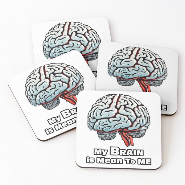 Item preview, My Brain is Mean To Me 3 designed and sold by Tom-Johnson.