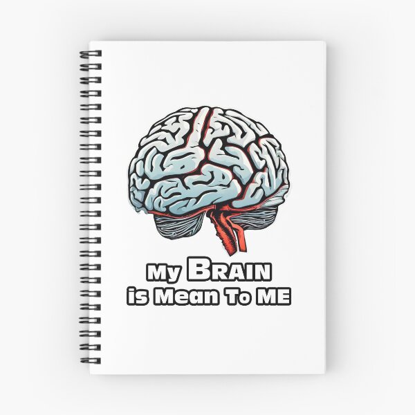Item preview, My Brain is Mean To Me 3 designed and sold by Tom-Johnson.