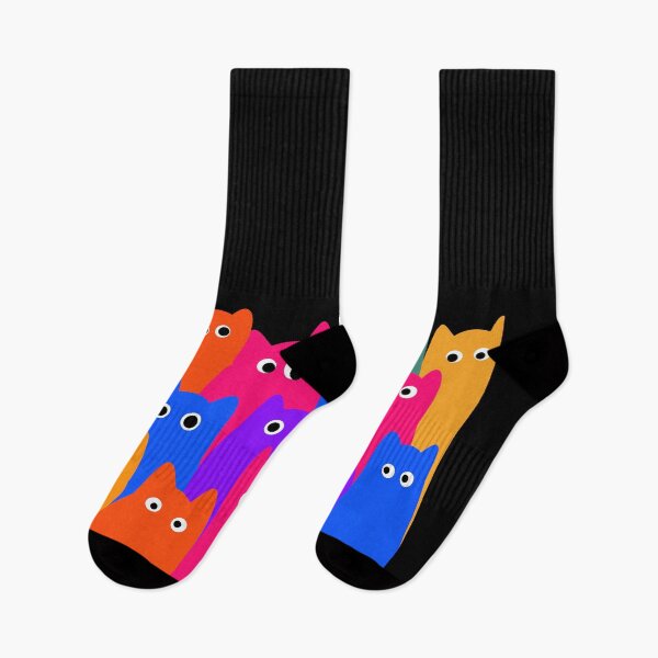 Item preview, Cat family | colorful cats designed and sold by Creative_verse108.