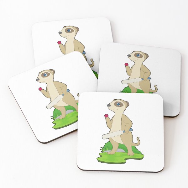Item preview, Meerkat Cricket Cricket bat designed and sold by Snabdesign84.