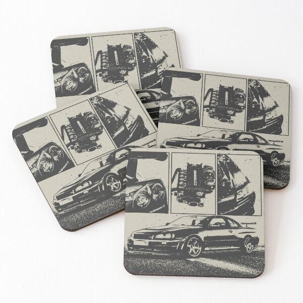Item preview, GTR R34 Retro Style designed and sold by aliigal.