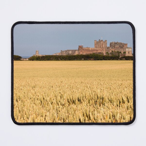 Item preview, Golden Wheat Field with Historic Bamburgh Castle designed and sold by David Patterson.