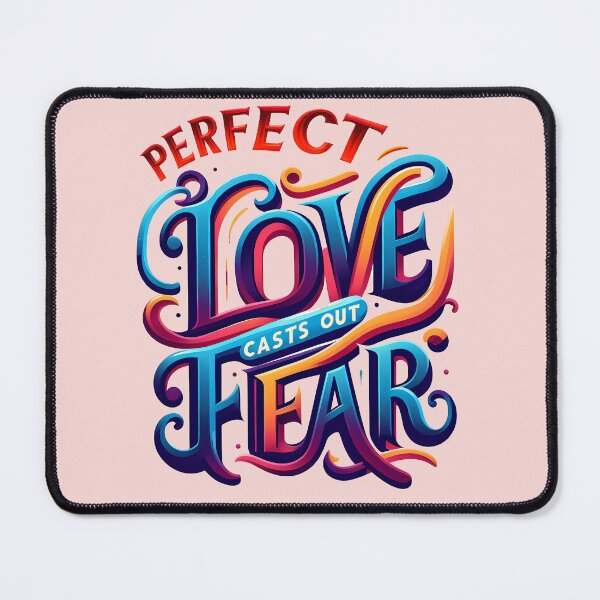 Item preview, Perfect Love Casts Out Fear designed and sold by maxmaj.