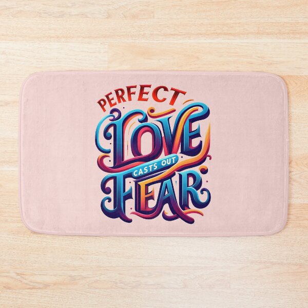 Item preview, Perfect Love Casts Out Fear designed and sold by maxmaj.