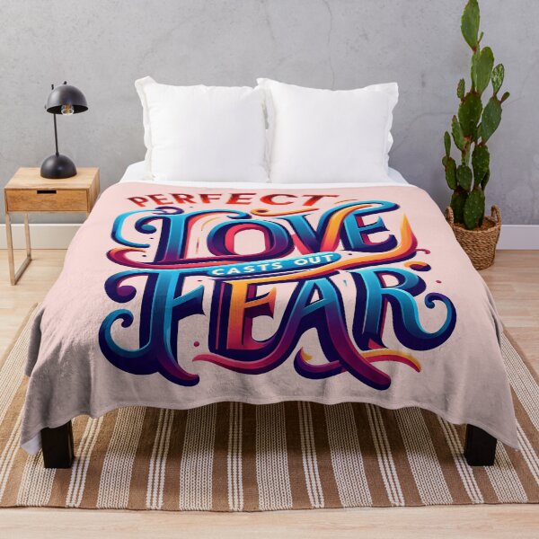 Item preview, Perfect Love Casts Out Fear designed and sold by maxmaj.