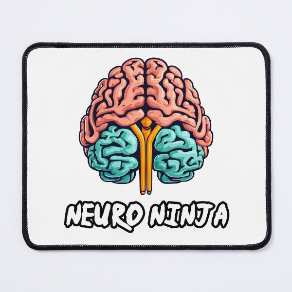 Item preview, Neuro-Ninja - Brain quote 1 designed and sold by Tom-Johnson.