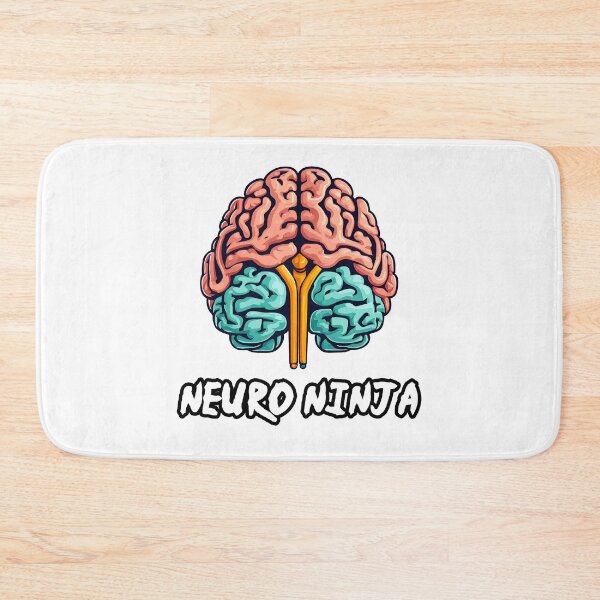 Item preview, Neuro-Ninja - Brain quote 1 designed and sold by Tom-Johnson.