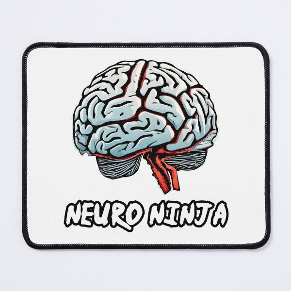 Item preview, Neuro-Ninja - Brain quote 3 designed and sold by Tom-Johnson.