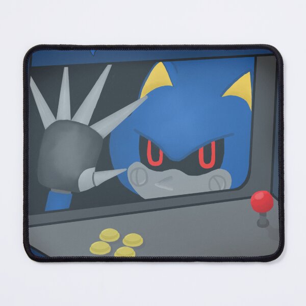 Item preview, Metal Sonic Arcade machine designed and sold by TheFandomFairy.