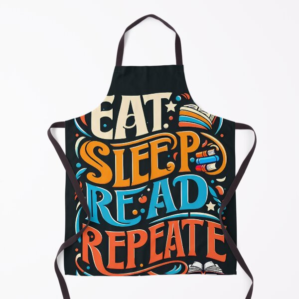 Item preview, eat sleep read repeat designed and sold by maxmaj.