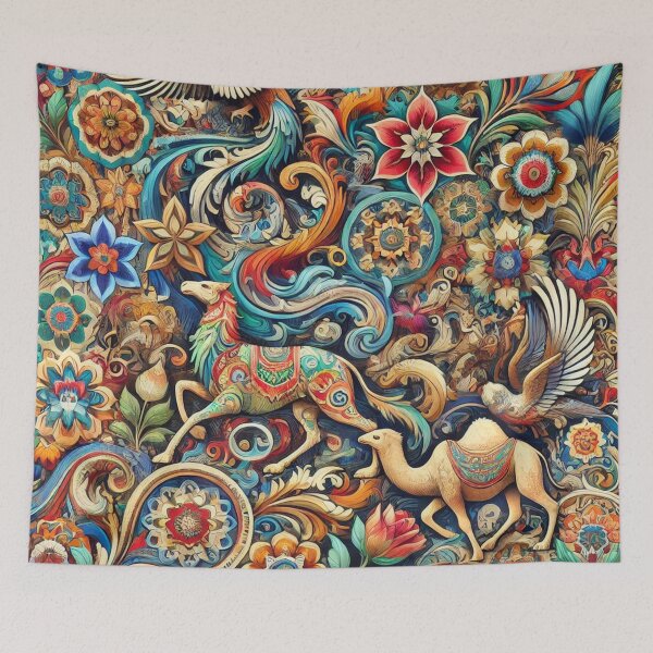 Item preview, Exotic imaginative textile splendor designed and sold by Sigtrix.