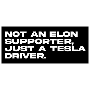 Vorschaubild zum Design Lustige Anti-Elon-Tesla-Autostoßstange von brkvdesign