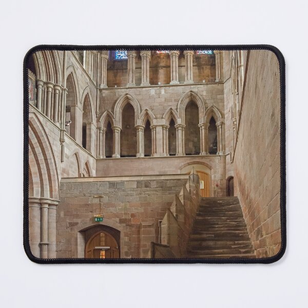 Item preview, Stone stairs inside the Historic Hexham Abbey designed and sold by David Patterson.