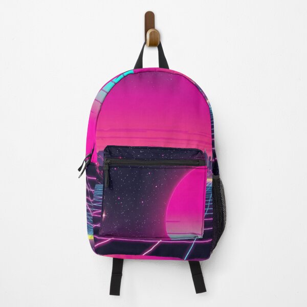 Item preview, Retro-Futuristic Synthwave Sunset designed and sold by Burnout (⌣_⌣).