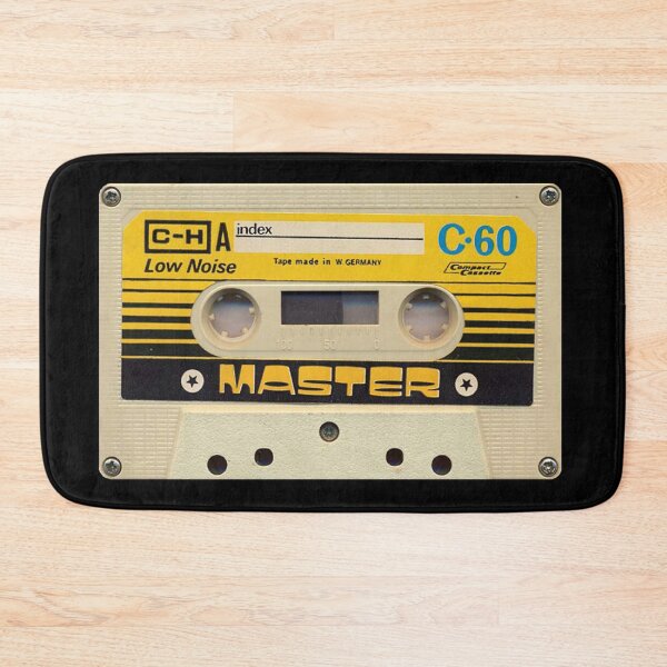 Item preview, cassette, tapedeck, hifi master yellow designed and sold by Unfound Gem.
