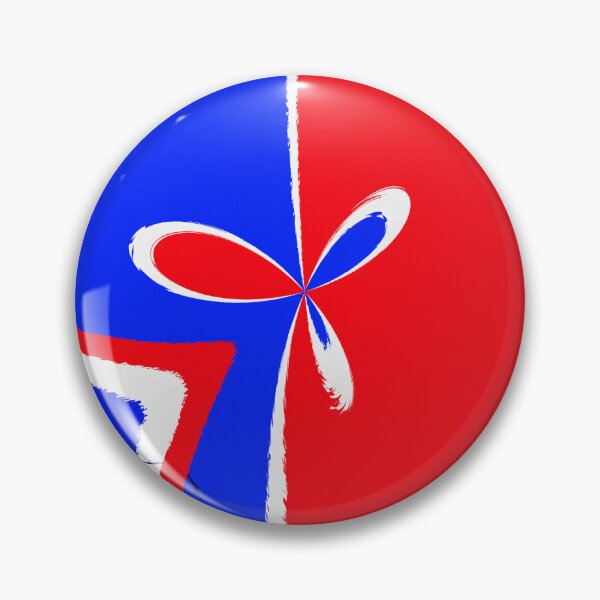 Item preview, VINTAGE FRANCE FLAG BLUE WHITE RED FLOWER designed and sold by Ralek.