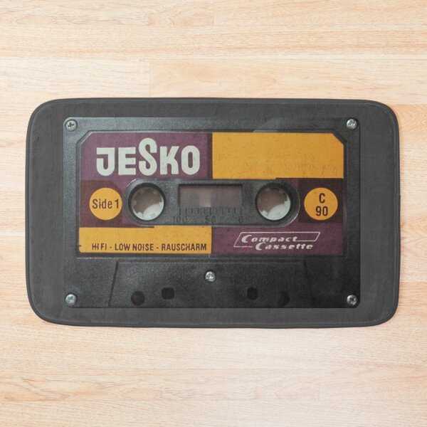 Item preview, cassette, tapedeck, HI-FI yellow designed and sold by Unfound Gem.