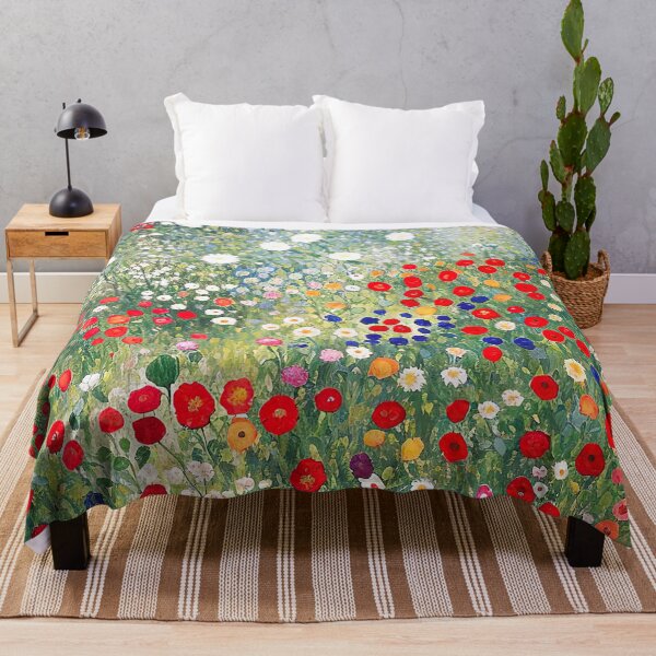 Item preview, Gustav Klimt - Flower Garden designed and sold by maniacfitness.
