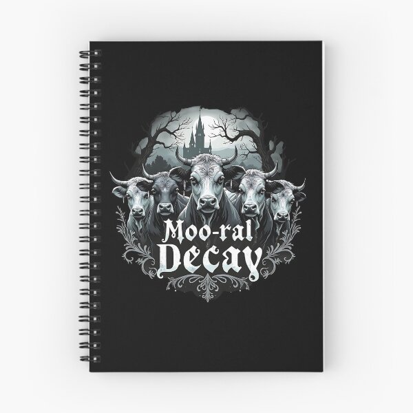 Item preview, Moo-ral Decay Gothic Cow designed and sold by Taans-Creation.