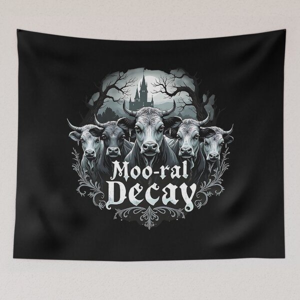 Item preview, Moo-ral Decay Gothic Cow designed and sold by Taans-Creation.