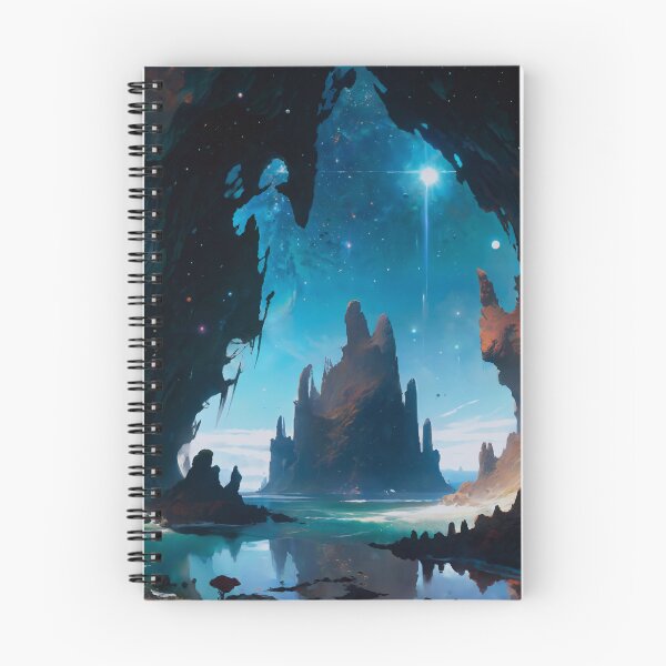Item preview, Mountains Amongst The Stars designed and sold by DigitalHeadache.