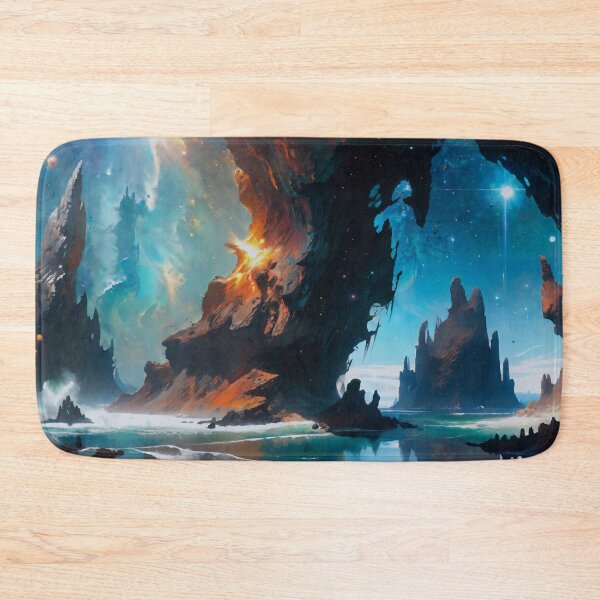Item preview, Mountains Amongst The Stars designed and sold by DigitalHeadache.